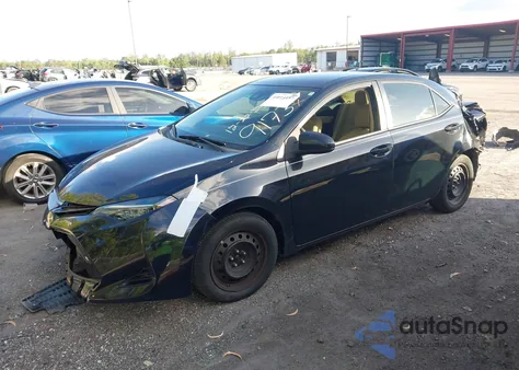 2017 Toyota Corolla Le из США, поврежденный, VIN 5YFBURHE0HP679173